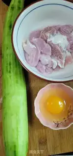 Make Fried omelet scrawny broth step 0