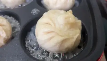 Make Ice floss buns step 4