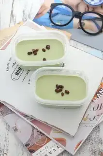 Make ♪ Free of tea and red bean pudding ♪ step 5