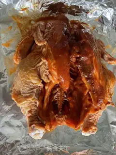 Make Orléans chicken platter step 9