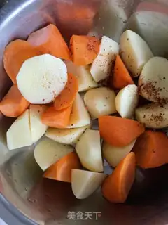 Make Orléans chicken platter step 12