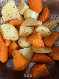 Make Orléans chicken platter step 13