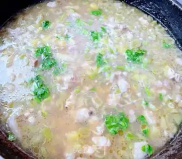 Make Five bouquets of potatoes and gravy step 16