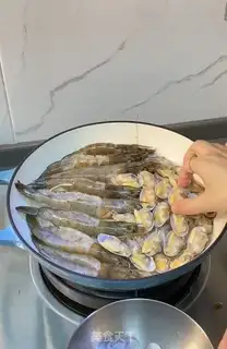 Make A little seafood step 6
