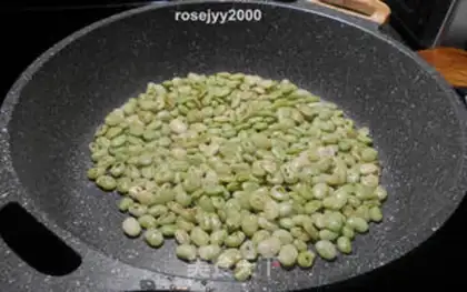 Make Beef paste for Lima beans step 1