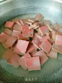Make Spicy duck blood step 3