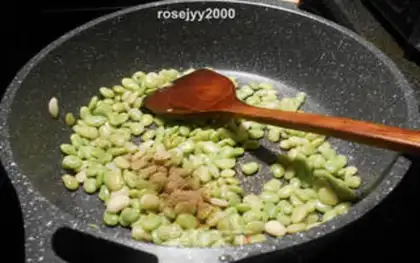 Make Beef paste for Lima beans step 2