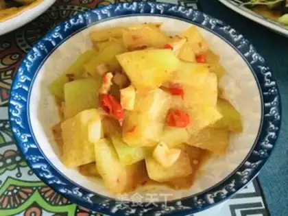 Make Fire watermelon step 10