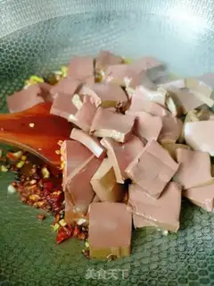 Make Spicy duck blood step 9