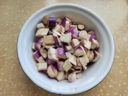 Make The eggplant meatloaf step 1
