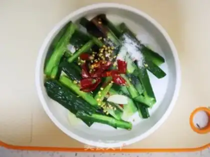 Make Spicy cucumber bar step 6