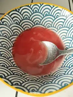 Make Watermelon freezes on milk step 8