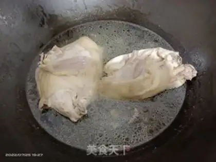 Make Hands tore chickens step 1