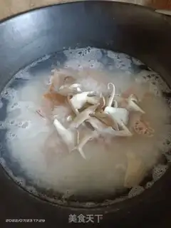 Make Seafood congee step 4