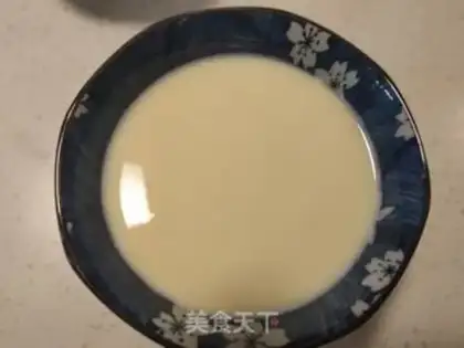 Make Milk egg pudding step 3