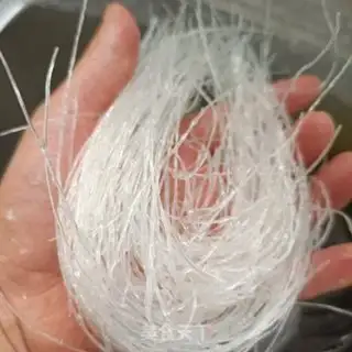 Make Shrimp stew for a white radish fan step 10