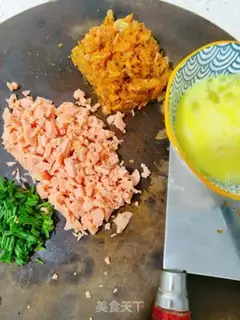 Make Egg fried rice step 0