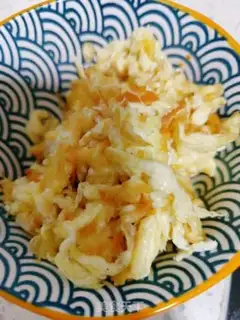Make Egg fried rice step 2