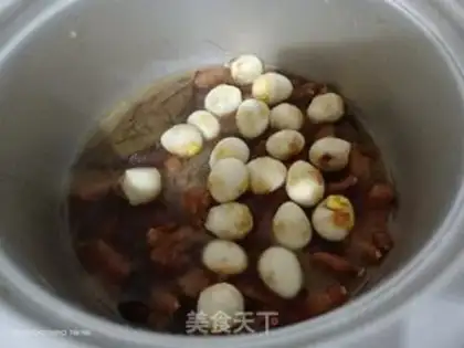 Make The eggs of the chicken claws step 10