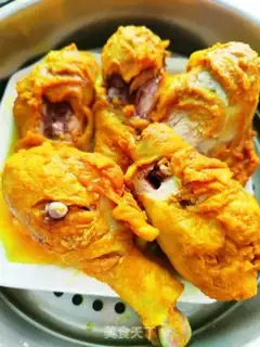 Make Salt chicken leg step 7