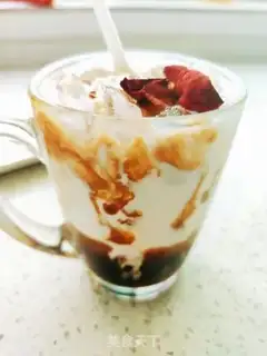 Make Coconut latte step 5