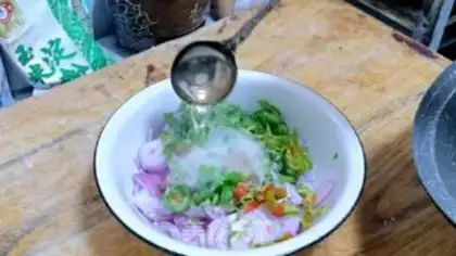 Make Cool onions step 2