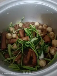 Make The eggs of the chicken claws step 11