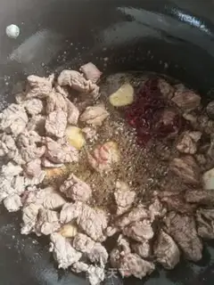 Make Vegetable beef step 4