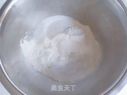 Make Blueberry scone step 1