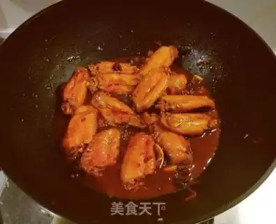 Make Cranberry and fried chicken wings step 11