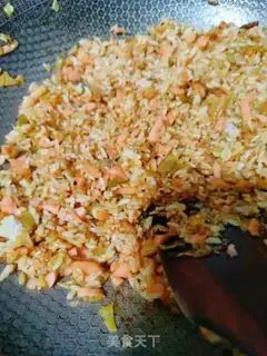 Make Egg fried rice step 7