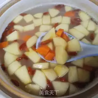 Make Apple rice porridge step 7