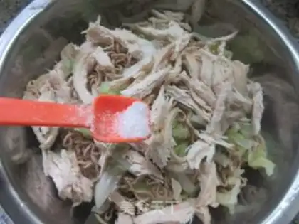 Make Chicken gravy with cabbage and flour step 7