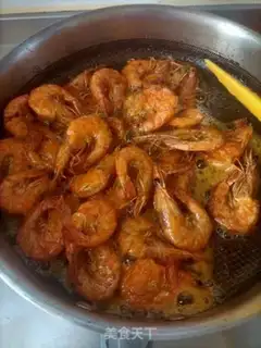 Make Spicy shrimp pan step 7