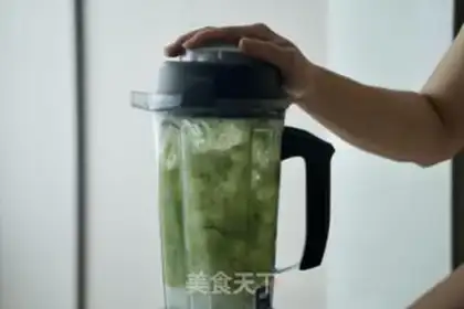 Make cucumber lemon ice cream step 2
