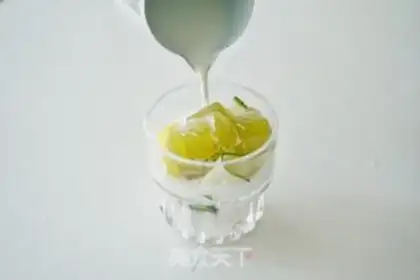 Make cucumber lemon ice cream step 5