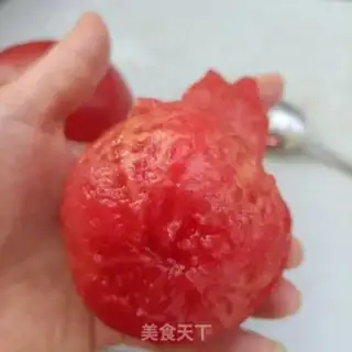 Make Ice cream tomato step 1