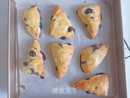 Make Blueberry scone step 14