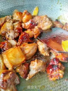 Make Potato carrots for duck legs step 10