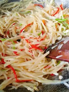 Make Spicy potatoes step 10