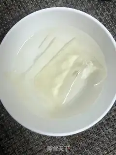 Make Tea pudding step 1