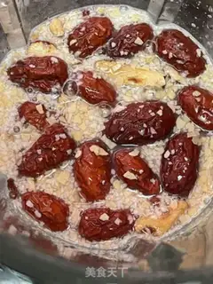 Make Red-tree oatmeal milk step 4