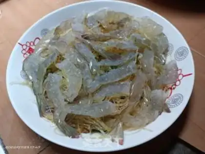 Make Garlic shrimp step 2