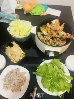 Make Crab hotpot step 8