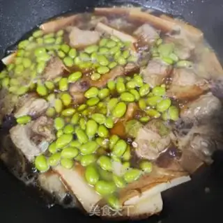 Make Scrambled beans step 6