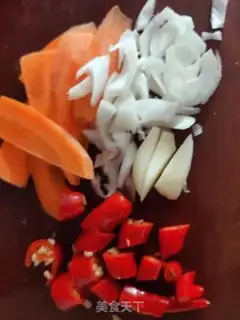Make Meatloaf and organic vegetables step 2