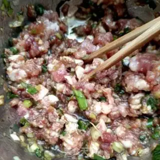 Make Old cucumber dumplings step 4