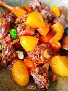 Make Potato carrots for duck legs step 23