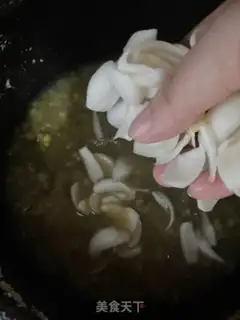 Make Silver ear lily green beans step 7