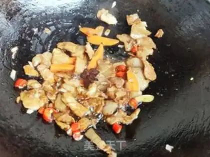 Make Meatloaf and organic vegetables step 6